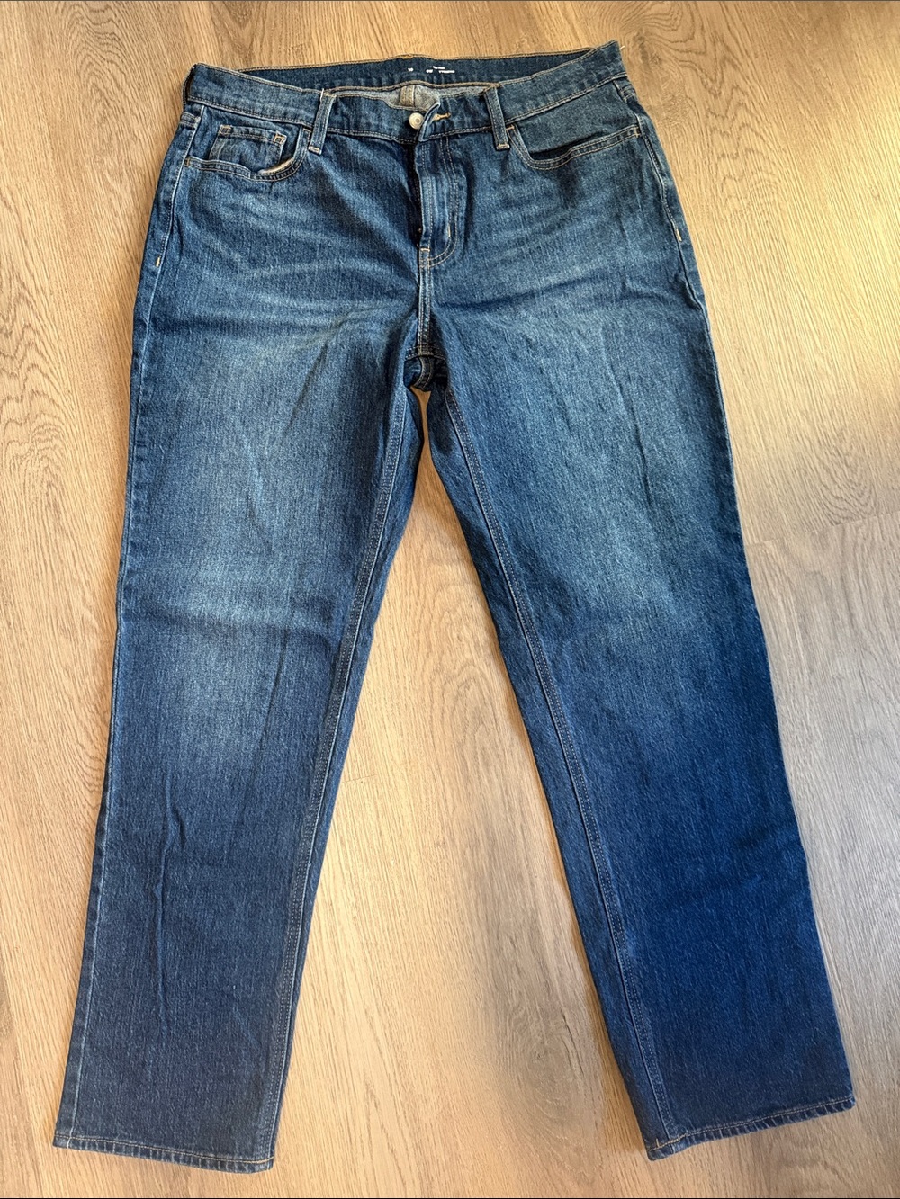 Old Navy Women's Boyfriend Jeans - Dark Blue Wash